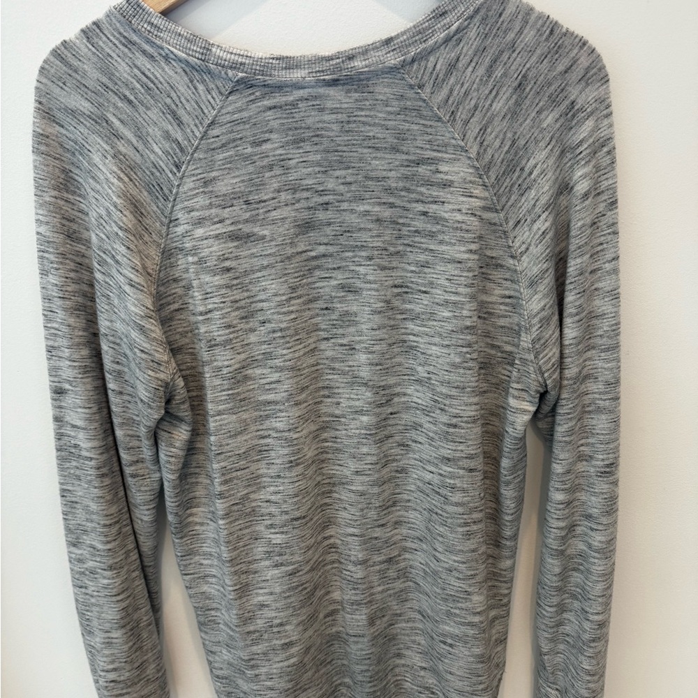 Athleta Heather Gray Pullover, Medium. - image 2
